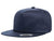 Yupoong 6502 – 5-Panel Snapback Flat Bill Hat | Custom Hats with Your Logo in Bulk-Navy-Dekni-Creations