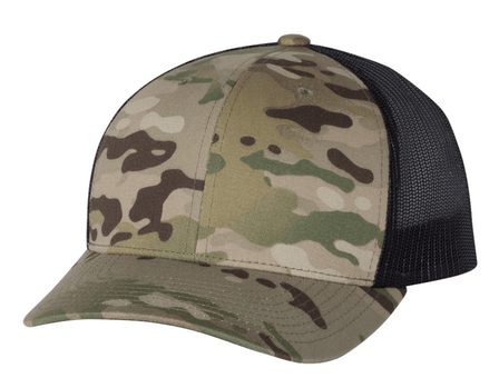 Flexfit Multicam Camo 6 Panel Baseball Cap Officially