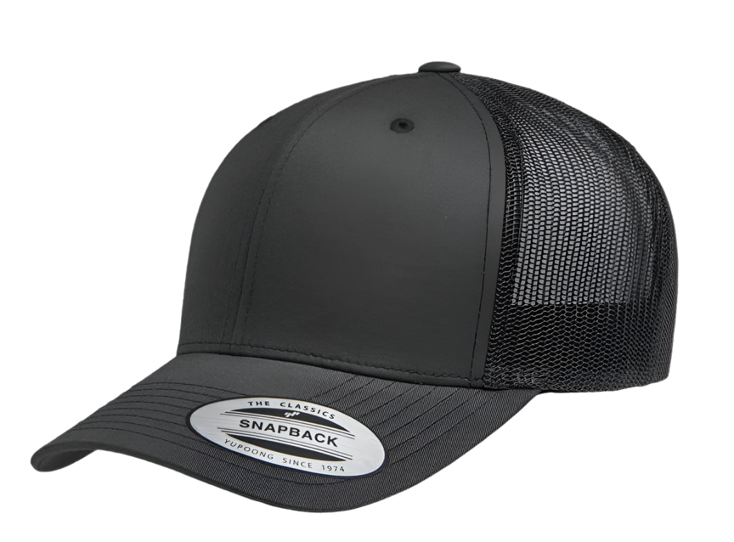 Yupoong 6606(T) – Trucker Hat | Custom Hats with Your Logo in Bulk-Charcoal-Dekni-Creations