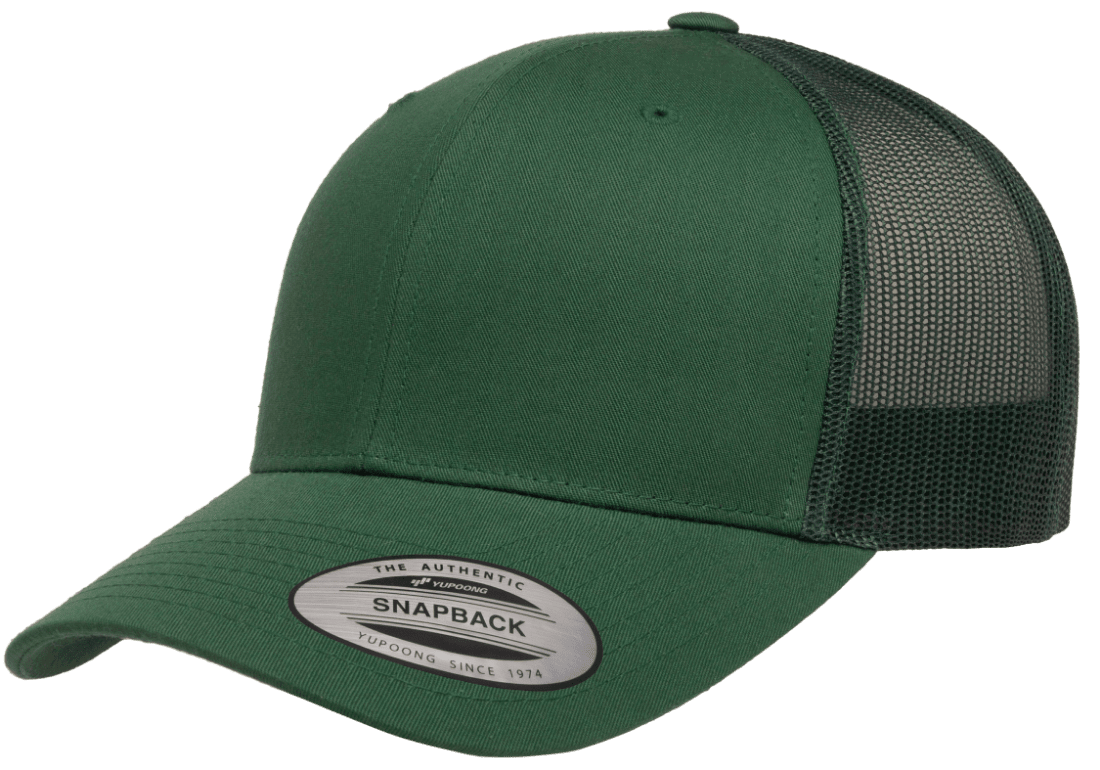 Yupoong 6606(T) – Trucker Hat | Custom Hats with Your Logo in Bulk-Evergreen-Dekni-Creations