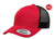 Yupoong 6606(T) – Trucker Hat | Custom Hats with Your Logo in Bulk-Red/Black-Dekni-Creations