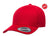 Yupoong 6789M – Pre-Curved Wool Blend Snapback Hat | Custom Hats with Your Logo in Bulk-Red-Dekni-Creations