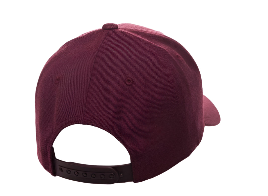 Yupoong 6789M – Pre-Curved Wool Blend Snapback Hat | Custom Hats with Your Logo in Bulk-Dekni-Creations