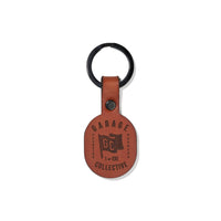 bulk wholesale leather keychains with custom logo made in usa eco friendly