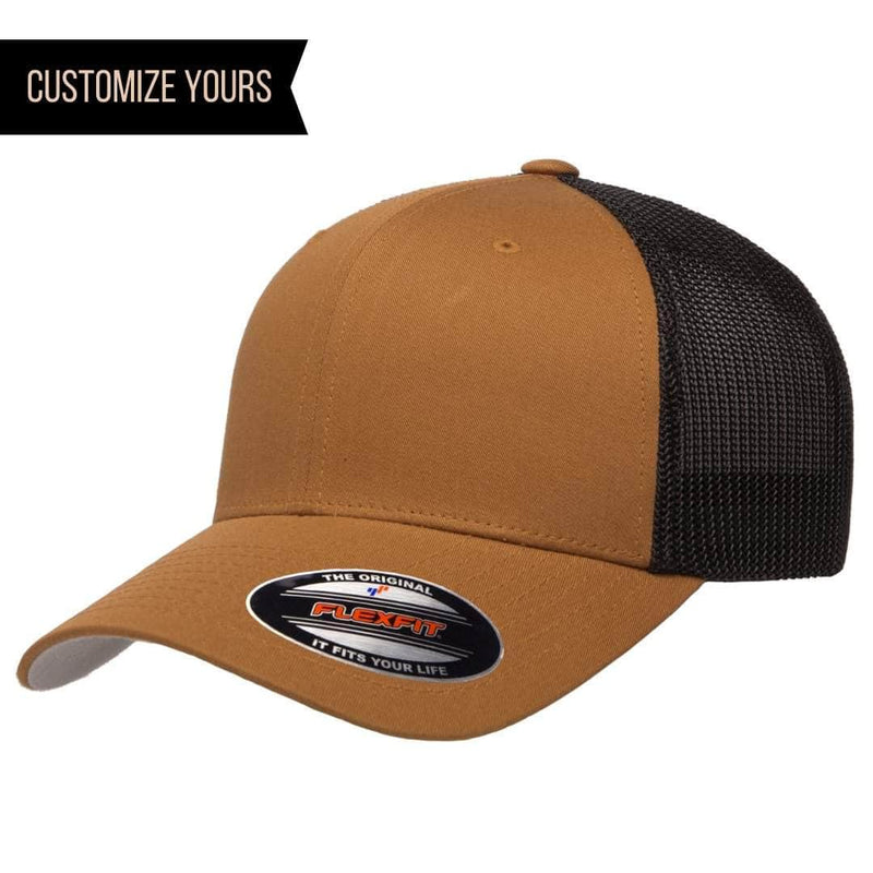 Bulk Custom Patch Trucker Hats Flexfit With | Dekni - Creations Your Logo 6511