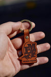 custom leather key chains
