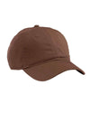 Earth Econscious Organic Cotton Twill Unstructured Baseball Hat Embroidery engraving leather patch