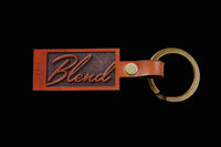 Blend Personalized Leather KeyChain in bulk quality made in usa