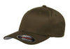 Loden Wooly Combed Cap for promotional Embroidery and custom Laser engraved leather patch