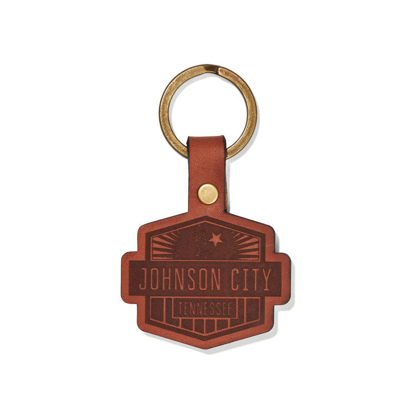 Johnson Plastics Plus Faux Leather Sublimation Keychain