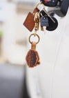 custom shape leather keychains made in the usa
